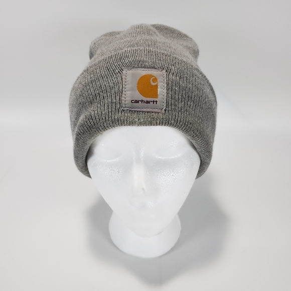 Carhartt Other - Carhartt A18-HGY Gray Acrylic Watch Cap Knit Beanie
